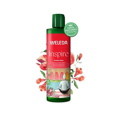 WELEDA INSPIRE CREMA DE DUCHA GRANADA 400 ML