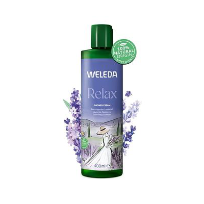WELEDA RELAX CREMA DE DUCHA LAVANDA 400 ML