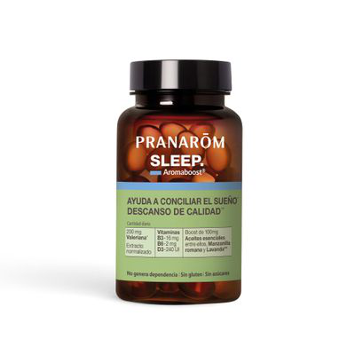 PRANAROM AROMABOOST SLEEP 60 CAPSULAS