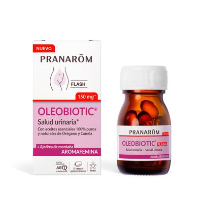 PRANAROM OLEOBIOTIC SALUD URINARIA 15 CAPSULAS AROMAFEMINA