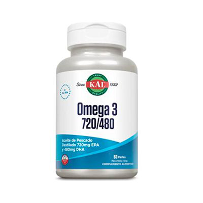 SOLARAY KAL OMEGA 3 720/480 60PERLAS