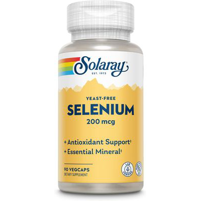 SOLARAY SELENIO SIN LEVADURA 90 CAPSULAS