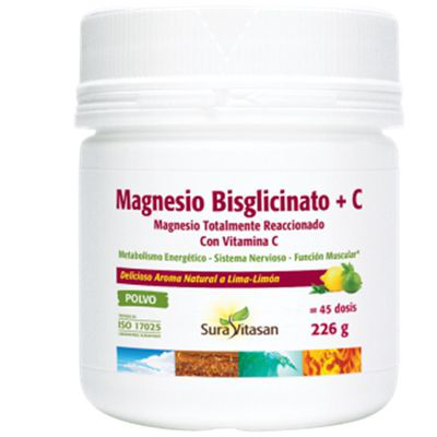 SURAVITASAN MAGNESIO BISGLICINATO   VITC 226GR POLVO