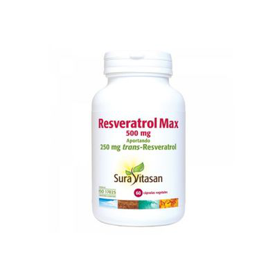 SURAVITASAN RESVERATROL MAX 500MG 60CAPS