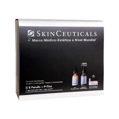 SKINCEUTICALS COFRE CE FERULIC 30ML  P-TIOX PTIOX 15ML 75E