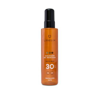 URESIM ACELERADOR DEL BRONCEADO TACTO SECO SPF 30 1 ENVASE 100 ML