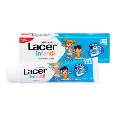 LACER INFANTIL GEL DENTAL 75 ML FRESA