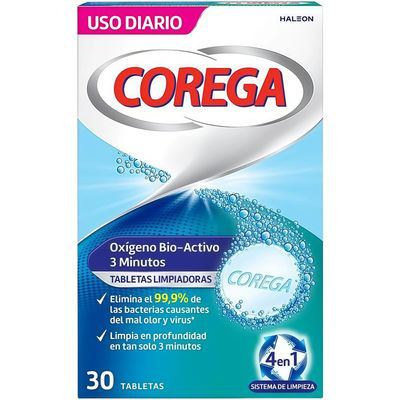 COREGA 3 MINUTOS 30 TABLETAS