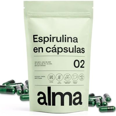 ALMA ESPIRULINA EN CAPSULAS 200CAPS DE 116 G