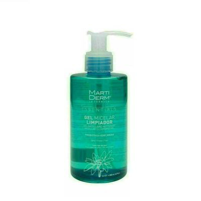 MARTIDERM ESSENTIALS GEL MICELAR LIMPIADOR 200 ML.