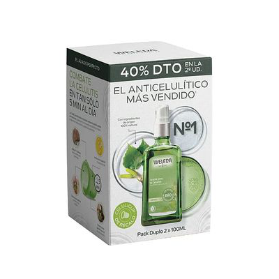 WELEDA PACK ANTICELULITICO (2X ACEITE CELULITIS + CELULICUP)