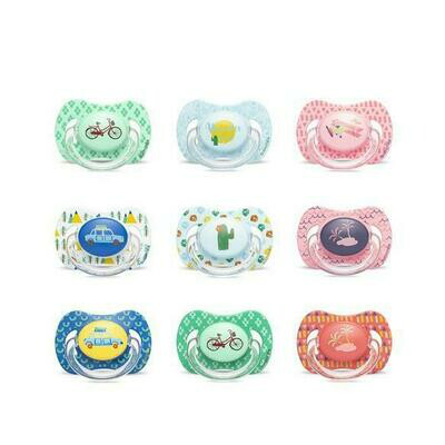 SUAVINEX CHUPETE WANDERLUST TET.FISIO SIL 0-4M