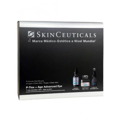 SKINCEUTICALS COFRE P-TIOX 30ML   AGE ADVANCED EYE 15ML   GIFT HA INTENSIFIER 15