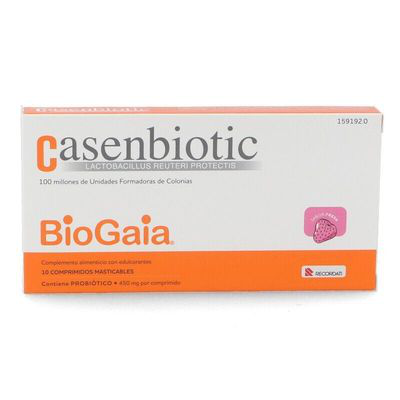 CASENBIOTIC 10 COMPRIMIDOS SABOR FRESA