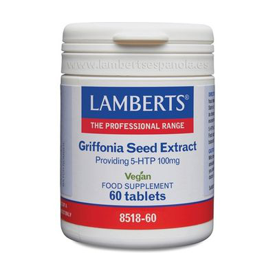 GRIFFONIA SEED 5-HTP 100 MG 60 TAB -LAMBERTS -