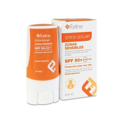 FARLINE STICK SOLAR SPF 50 ZONAS SENSIBLES 9 ML