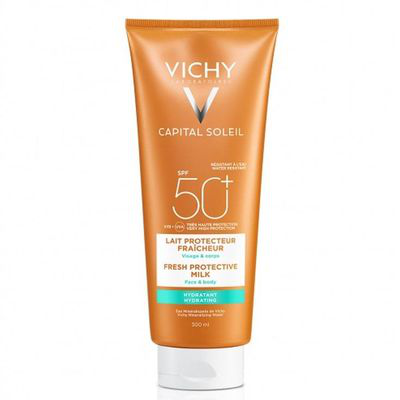 CAPITAL SOLEIL SPF 50 HIDRA-LECHE CUERPO 300 ML