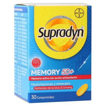 SUPRADYN MEMORIA 50 30 COMPRIMIDOS