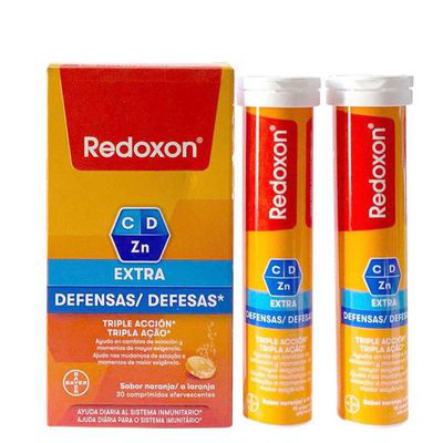 REDOXON EXTRA DEFENSAS VITAMINA C ZINC NARANJA