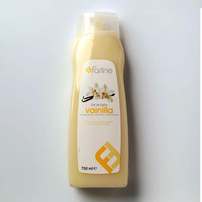 FARLINE GEL DE BAÑO VAINILLA 750 ML