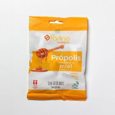 FARLINE SWEETSIN CARAMELOS MIEL PROPOLIS BOLSA 4