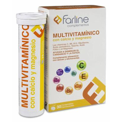 MULTIVITAMINICO 30 COMPRIMIDOS EFERVESCENTES FARLINE