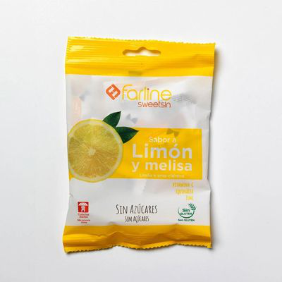 FARLINE SWEETSIN CARAMELOS LIMON MELISA BOLSA 40