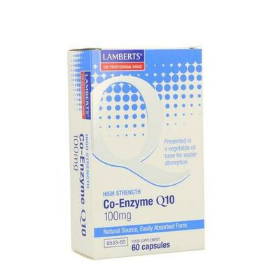 LAMBERTS CO-ENZIMA Q10 100MG 60 CAPSULAS