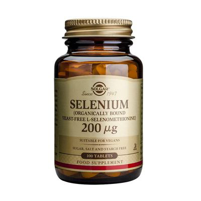SOLGAR SELENIO 200 MG 100 COMP