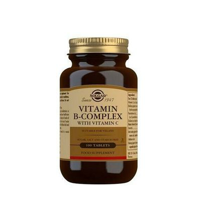 SOLGAR B-COMPLEX VIT C 100 COMP