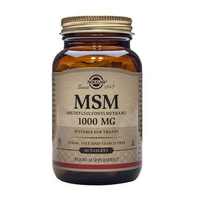 SOLGAR MSM 1000MG 60 C