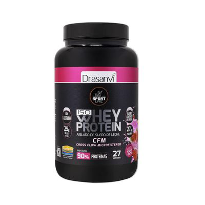 DRASANVI WHEY PROTEIN AISLADO YOGUR FRESA 800 G SPORT LIVE