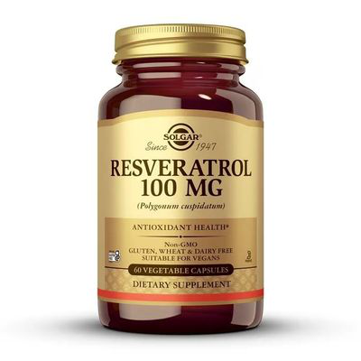 SOLGAR RESVERATROL 60 CAPS