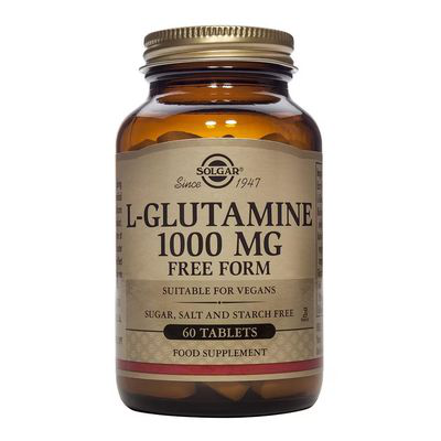 SOLGAR L-GLUTAMINA 1000 MG 60 COMPRIMIDOS