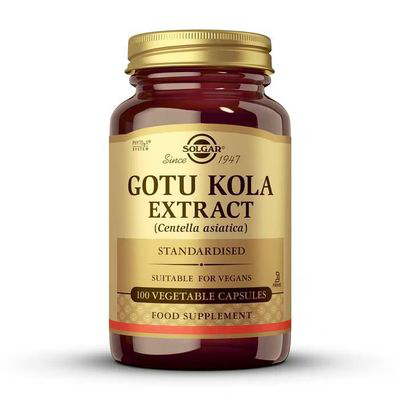 SOLGAR GOTU KOLA 100 CAPSULAS VEGETALES