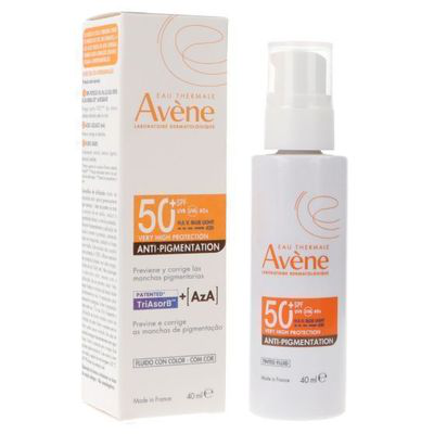 AVENE FLUIDO ANTIMANCHAS CON COLOR ALTA PROTECCION SPF 50+ 40 ML