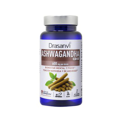 ASHWAGANDHA KSM-66 DRASANVI 60 COMPRIMIDOS