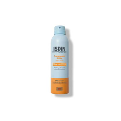 ISDIN FOTOPROTECTOR TRANSPARENT SPRAY WET SKIN SPF 30 1 ENVASE 250 ML