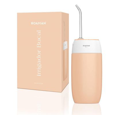 ROAMAN IRRIGADOR BUCAL ELECTRICO MINI 1 UNIDAD COLOR MELOCOTON