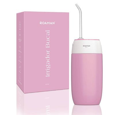 ROAMAN IRRIGADOR BUCAL ELECTRICO MINI 1 UNIDAD COLOR ROSA