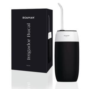 ROAMAN IRRIGADOR BUCAL ELECTRICO MINI 1 UNIDAD COLOR NEGRO