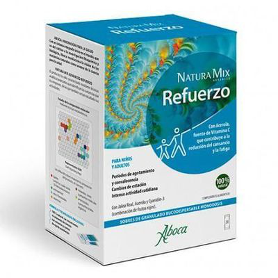 ABOCA NATURA MIX ADVANCED REFUERZO 28 SOBRES MONODOSIS BUCODISPERSABLES 2,5 G
