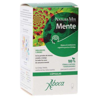 ABOCA NATURA MIX ADVANCED MENTE 50 CAPSULAS