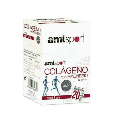 AML JUSTICIA SPORT COLAGENO CON MAGNESIO + VIT C STICKS 20 STICKS