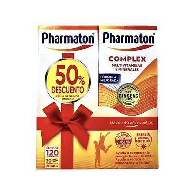 PHARMATON COMPLEX 2 ENVASES 60 COMPRIMIDOS PACK