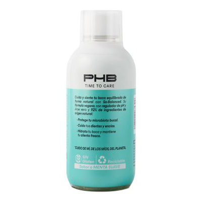 PHB TIME TO CARE SO BALANCED COLUTORIO 1 BOTELLA 300 ML SABOR MENTA SUAVE