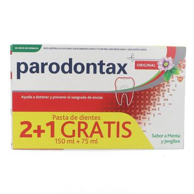 PARODONTAX ORIGINAL 3 UNIDADES 75 ML SABOR MENTA