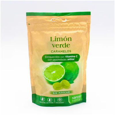 SV CARAMELOS LIMON VERDE 60G BOLSA