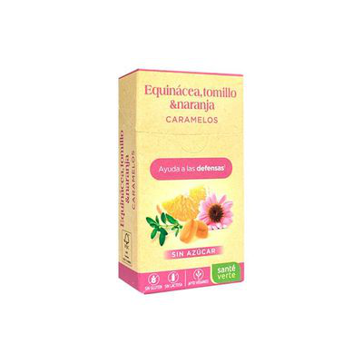 SV CARAMELOS EQUINACEA, TOMILLO Y NARANJA 35G CAJA