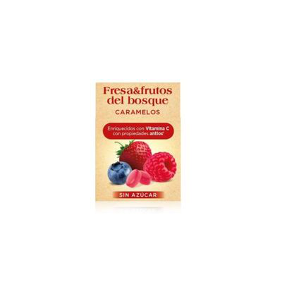 SV CARAMELOS FRESA Y FRUTOS DEL BOSQUE 35G CAJA